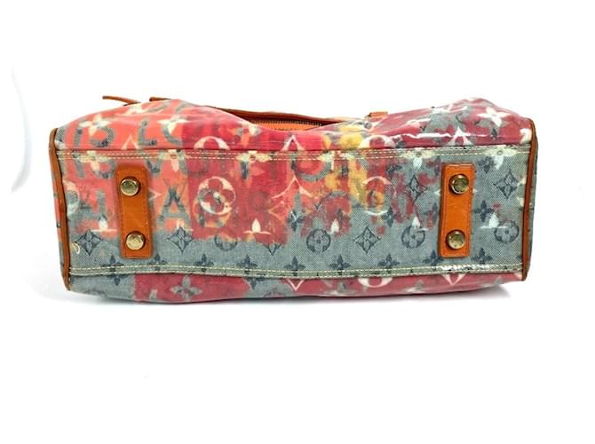 Borsa da weekend PM Monogram Pulp Louis Vuitton Arancione - vista 5