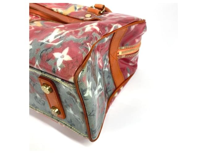Borsa da weekend PM Monogram Pulp Louis Vuitton Arancione - vista 6