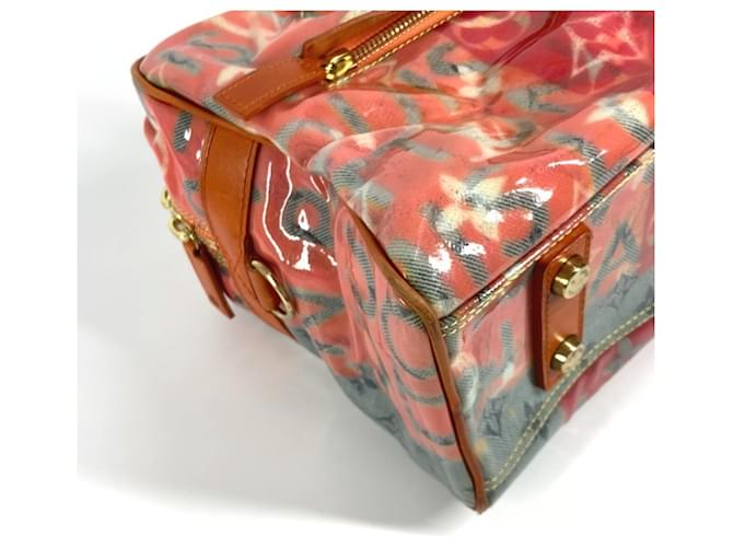 Borsa da weekend PM Monogram Pulp Louis Vuitton Arancione - vista 7