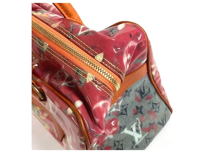 Borsa da weekend PM Monogram Pulp Louis Vuitton Arancione - vista 9