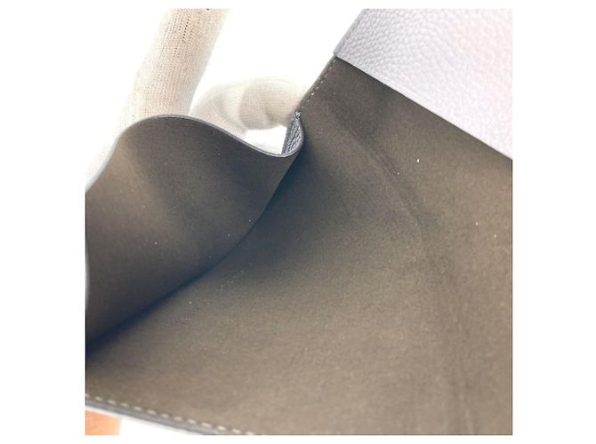 Fendi graue Leder-Passhülle Braun - Ansicht 12