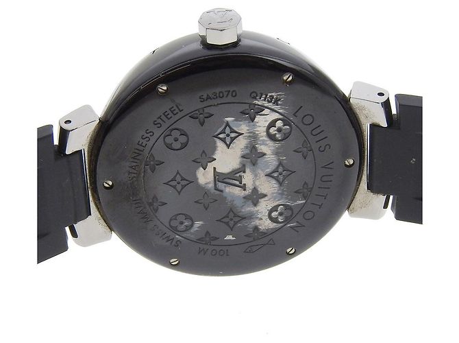 Reloj automático Louis Vuitton Tambour GMT Q113K Negro - vista 7