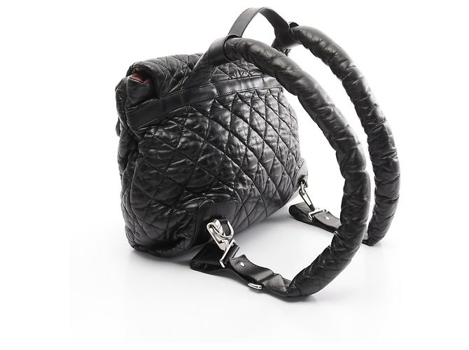Chanel Coco Cocoon Leder Rucksack Schwarz - Ansicht 2