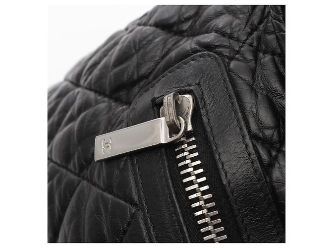 Chanel Coco Cocoon Leder Rucksack Schwarz - Ansicht 9