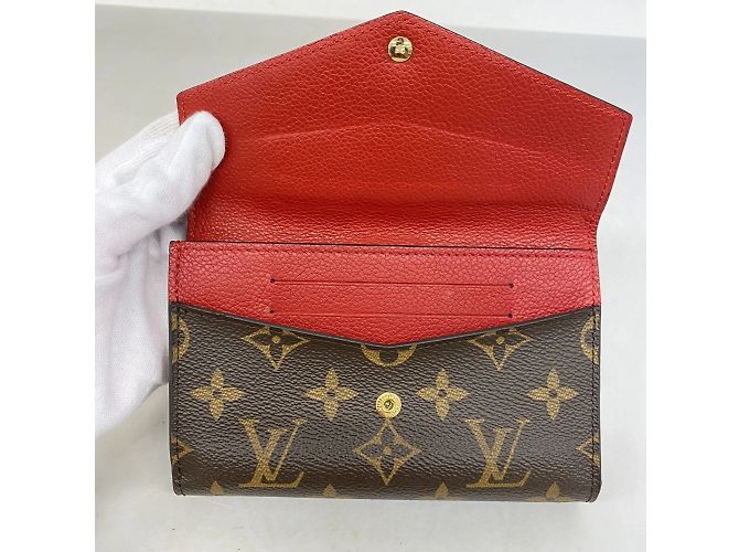 Portafoglio Compatto Pallas Monogram Louis Vuitton Fuschia - vista 10