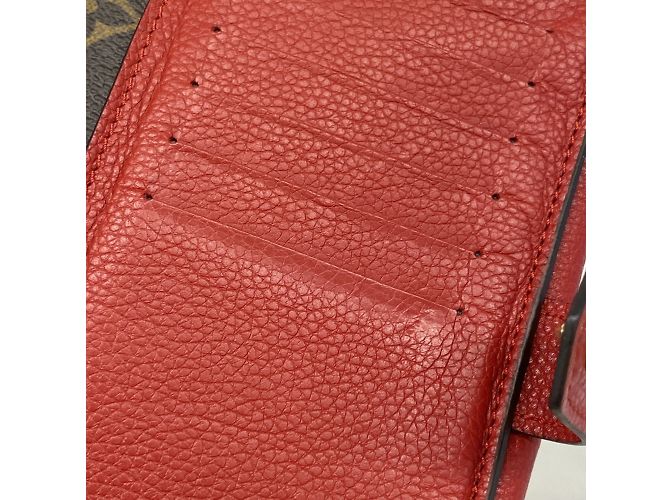 Portafoglio Compatto Pallas Monogram Louis Vuitton Fuschia - vista 6