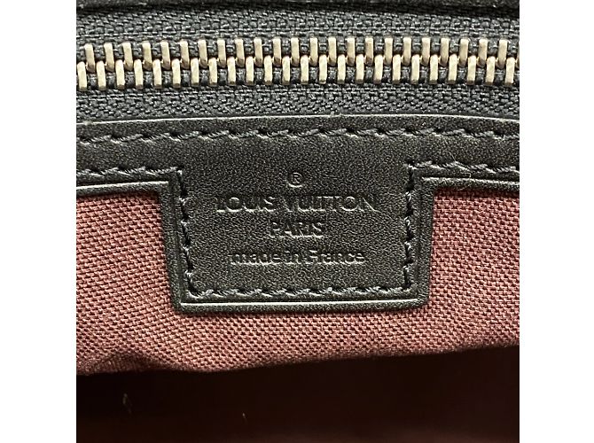 Borsa Boston Monogram Macassar Neo Greenwich di Louis Vuitton Marrone Nero - vista 5