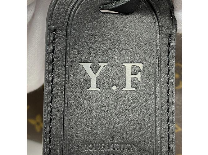 Borsa Boston Monogram Macassar Neo Greenwich di Louis Vuitton Marrone Nero - vista 6