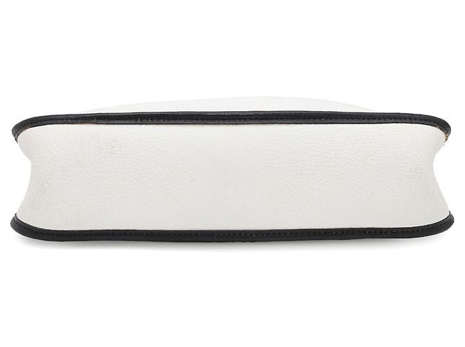 Hermès Borsa a Spalla Hermes Vespa PM Nero Bianco - vista 3