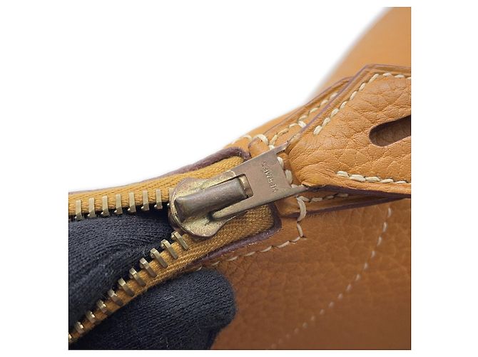 Hermès Borsa Hermes Bolide 35 in Sable Naturale - vista 13