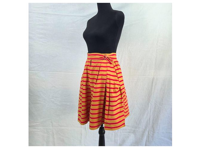 Vestido de verano a rayas Byblos Roja Multicolor - vista 4
