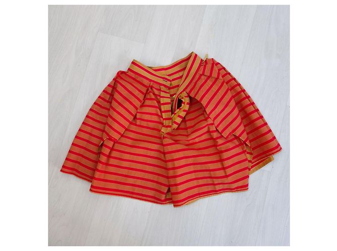 Vestido de verano a rayas Byblos Roja Multicolor - vista 7