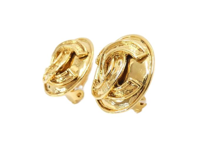 Orecchini a clip dorati Chanel 03179 D'oro - vista 2