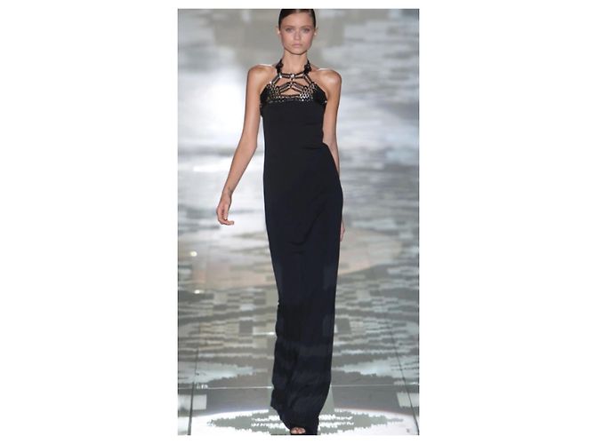 Gucci Schwarzes Skulpturkleid - Ansicht 2