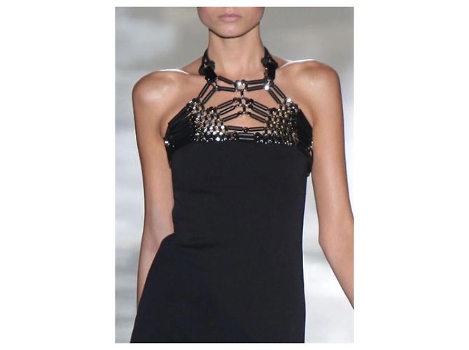 Gucci Schwarzes Skulpturkleid - Ansicht 3