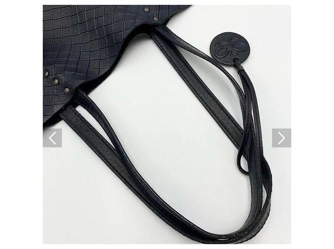 Borsa Bottega Veneta Intreccio Mirage Nera Nero - vista 3