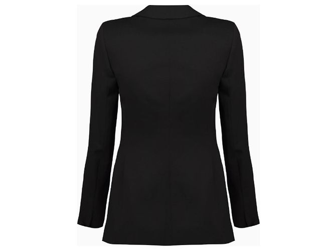 Yves Saint Laurent Black Structure Jacket - view 3