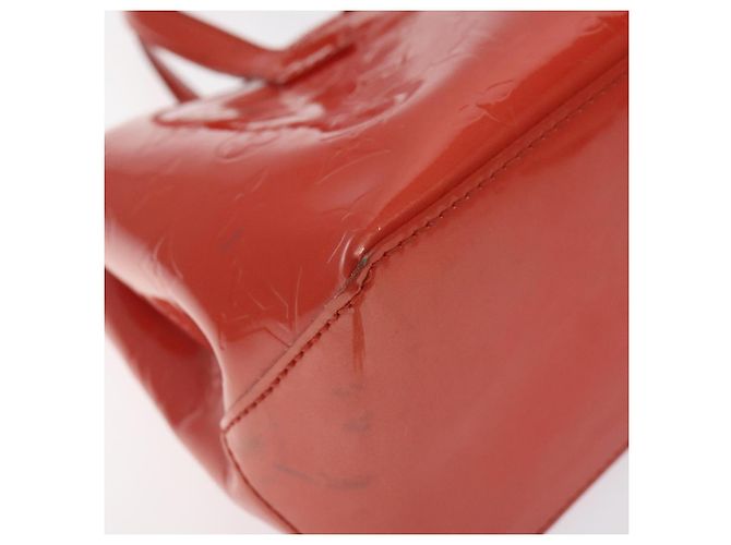 LOUIS VUITTON Borsa Wilshire PM Monogram Vernis Arancione Tramonto M93644 Auth 130399 - vista 15