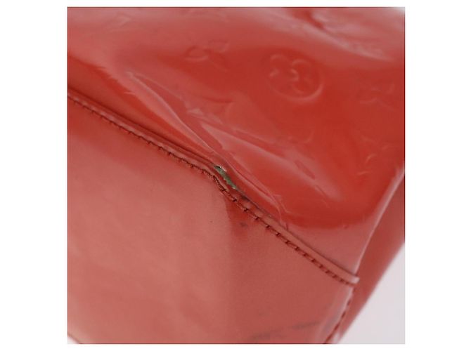 LOUIS VUITTON Borsa Wilshire PM Monogram Vernis Arancione Tramonto M93644 Auth 130399 - vista 16