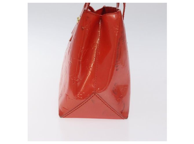LOUIS VUITTON Borsa Wilshire PM Monogram Vernis Arancione Tramonto M93644 Auth 130399 - vista 3