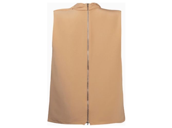 Top de seda Céline Brise De Soie Beige - vista 2