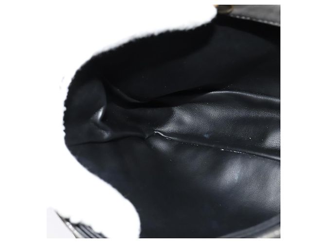 BALLY Borsa a Spalla in Pelle Grigia Dorata Auth bs27172 Marrone D'oro - vista 21