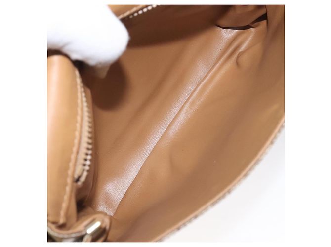Céline Borsa a spalla in tela Macadam CELINE marrone oro Auth BA3592 D'oro - vista 11