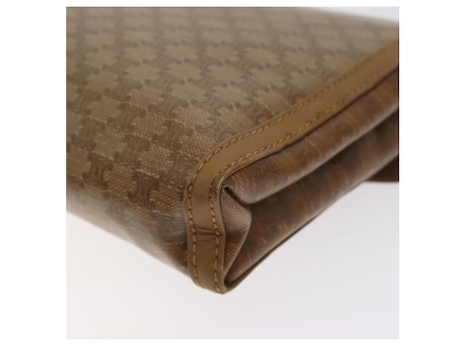 Céline Borsa a spalla in tela Macadam CELINE marrone oro Auth BA3592 D'oro - vista 15