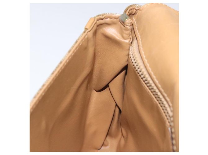 Céline Borsa a spalla in tela Macadam CELINE marrone oro Auth BA3592 D'oro - vista 20