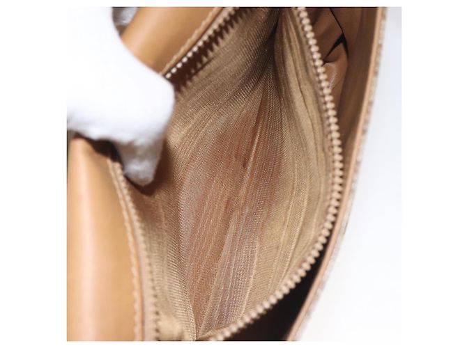 Céline Borsa a spalla in tela Macadam CELINE marrone oro Auth BA3592 D'oro - vista 21