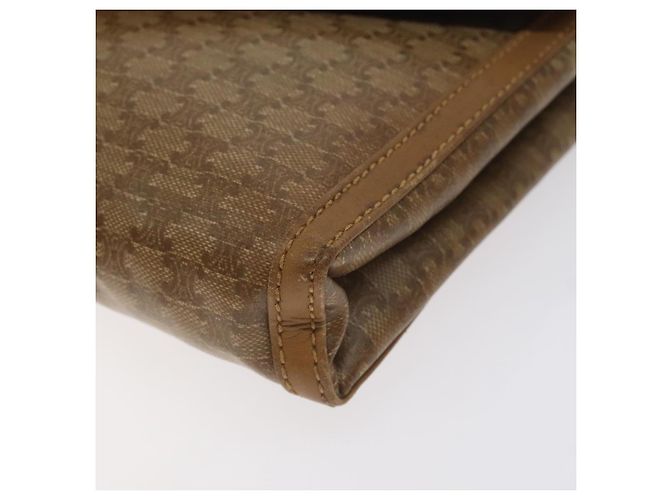 Céline Borsa a spalla in tela Macadam CELINE marrone oro Auth BA3592 D'oro - vista 9