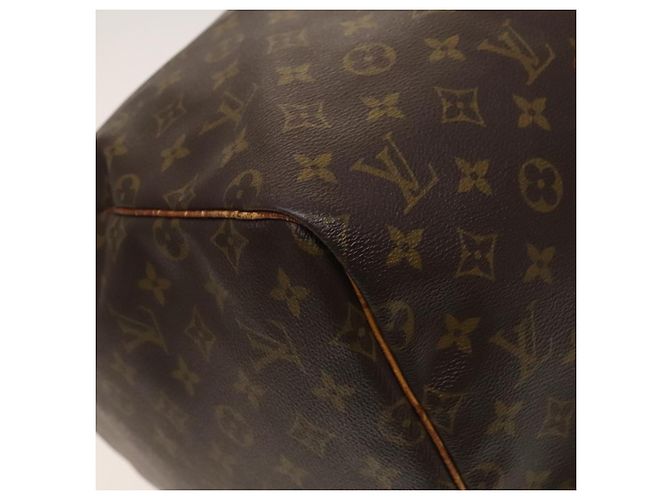 LOUIS VUITTON Monogram Keepall 55 Borsa Boston M41424 LV Auth 128652 Monogramma - vista 14