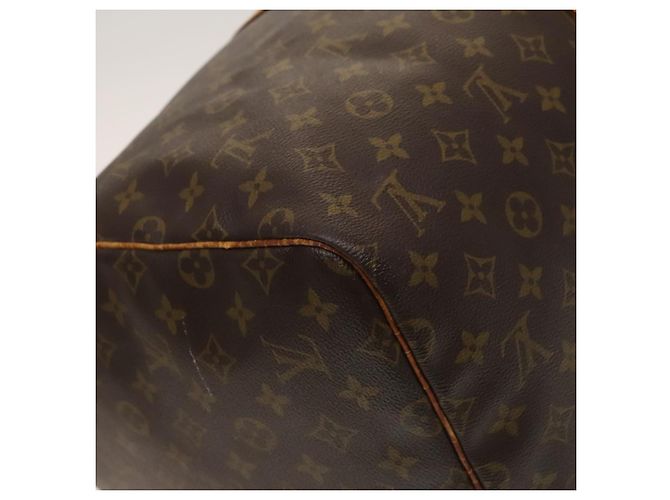 LOUIS VUITTON Monogram Keepall 55 Borsa Boston M41424 LV Auth 128652 Monogramma - vista 16
