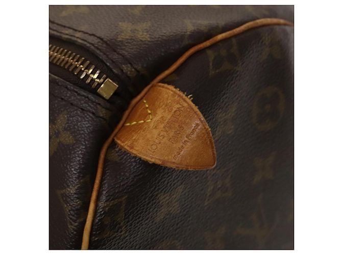 LOUIS VUITTON Monogram Keepall 55 Borsa Boston M41424 LV Auth 128652 Monogramma - vista 17