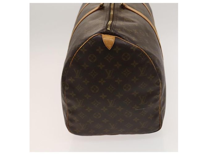 LOUIS VUITTON Monogram Keepall 55 Borsa Boston M41424 LV Auth 128652 Monogramma - vista 3