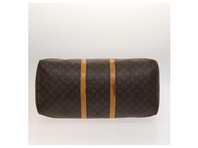 LOUIS VUITTON Monogram Keepall 55 Borsa Boston M41424 LV Auth 128652 Monogramma - vista 5