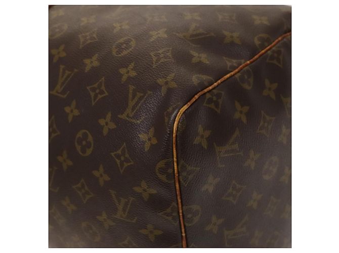 LOUIS VUITTON Monogram Keepall 55 Borsa Boston M41424 LV Auth 128652 Monogramma - vista 9