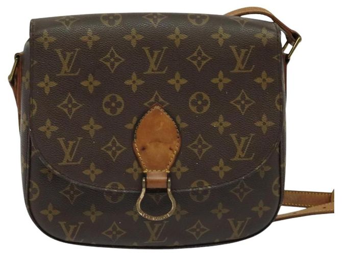 LOUIS VUITTON Monogram Saint Cloud GM Borsa a Spalla M51242 LV Auth ki5777 Monogramma - vista 13