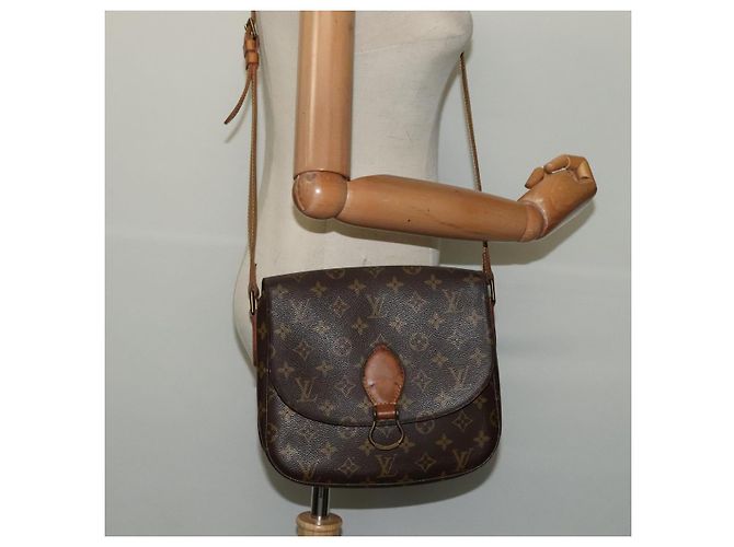LOUIS VUITTON Monogram Saint Cloud GM Borsa a Spalla M51242 LV Auth ki5777 Monogramma - vista 24