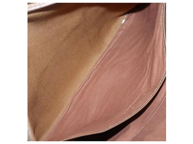 Borsa da lavoro in tela a nido d'ape Christian Dior PVC nera e oro Auth BA3097 - vista 20