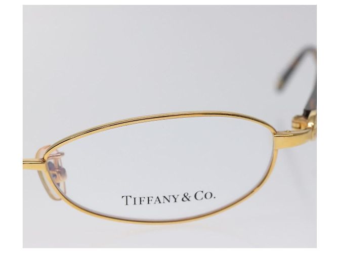 Autre Marque Gafas TIFFANY&Co. Plástico Oro Auth bs26823 Dorado - vista 7