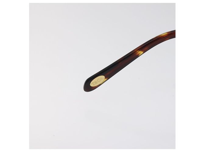 Autre Marque Gafas TIFFANY&Co. Plástico Oro Auth bs26823 Dorado - vista 9