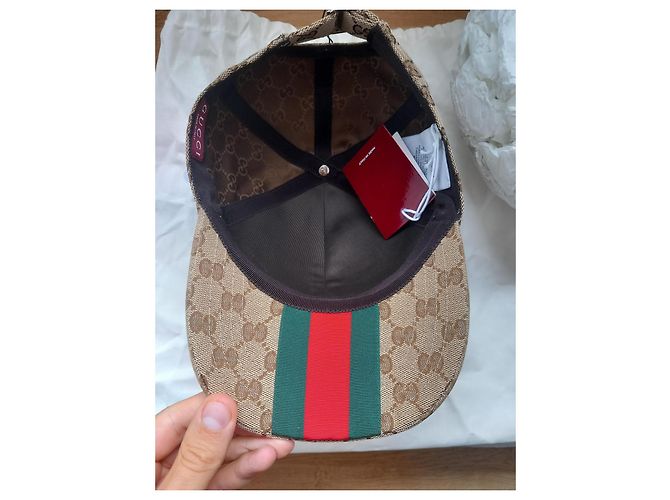 Gucci GG Canvas Baseball Cap Beige - Ansicht 7