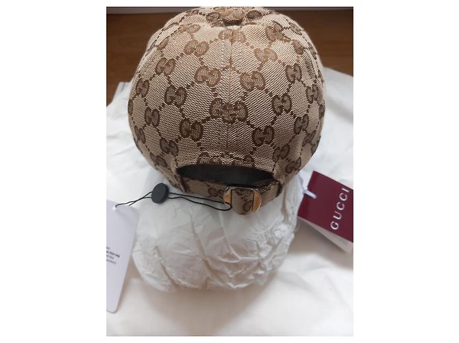 Gucci GG Canvas Baseball Cap Beige - Ansicht 8