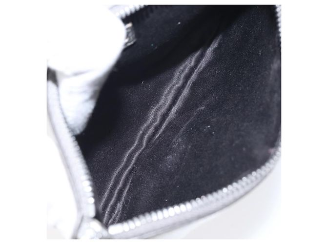 Pochette in pelle Miu Miu argento Auth BA3607 - vista 11