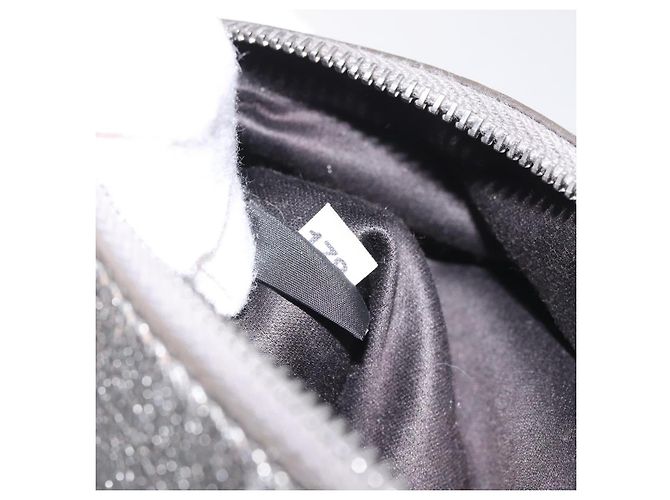 Pochette in pelle Miu Miu argento Auth BA3607 - vista 12