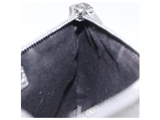 Pochette in pelle Miu Miu argento Auth BA3607 - vista 18