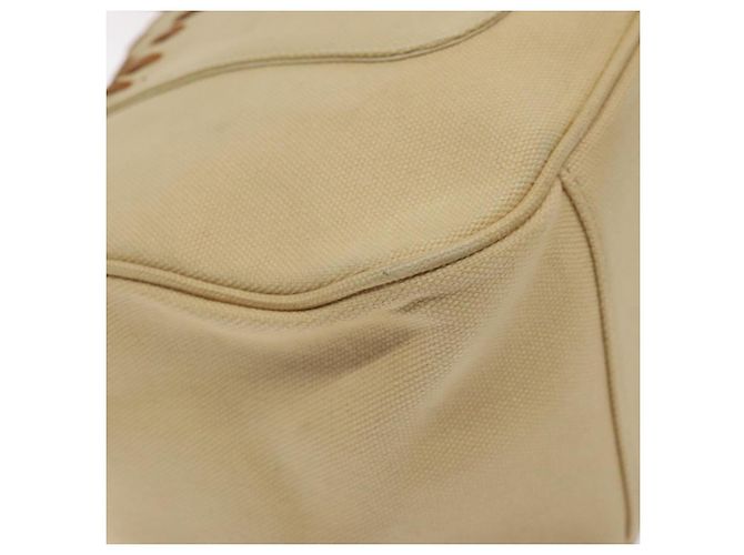 Burberry Blue Label Tote Bag aus Canvas Beige Silber Authentisch bs27139 - Ansicht 14