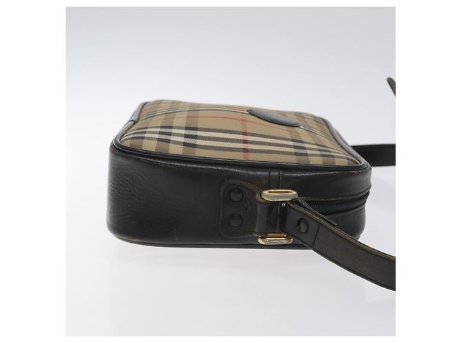 Autre Marque Borsa a spalla Burberrys Nova Check in tela beige Auth BA3222 - vista 3