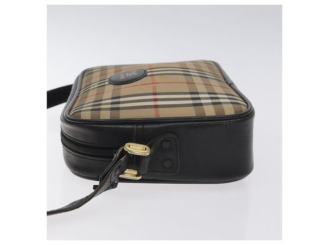 Autre Marque Borsa a spalla Burberrys Nova Check in tela beige Auth BA3222 - vista 4